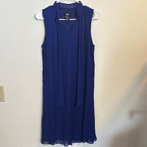 DKNY Royal Blue Sleeveless Dress
